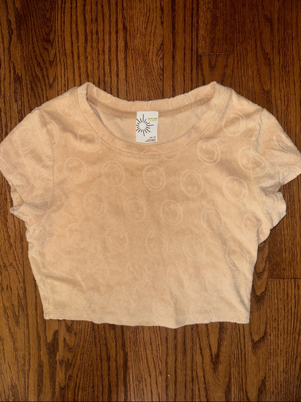 Offline by Aerie Soft Cropped Tee - Size XS